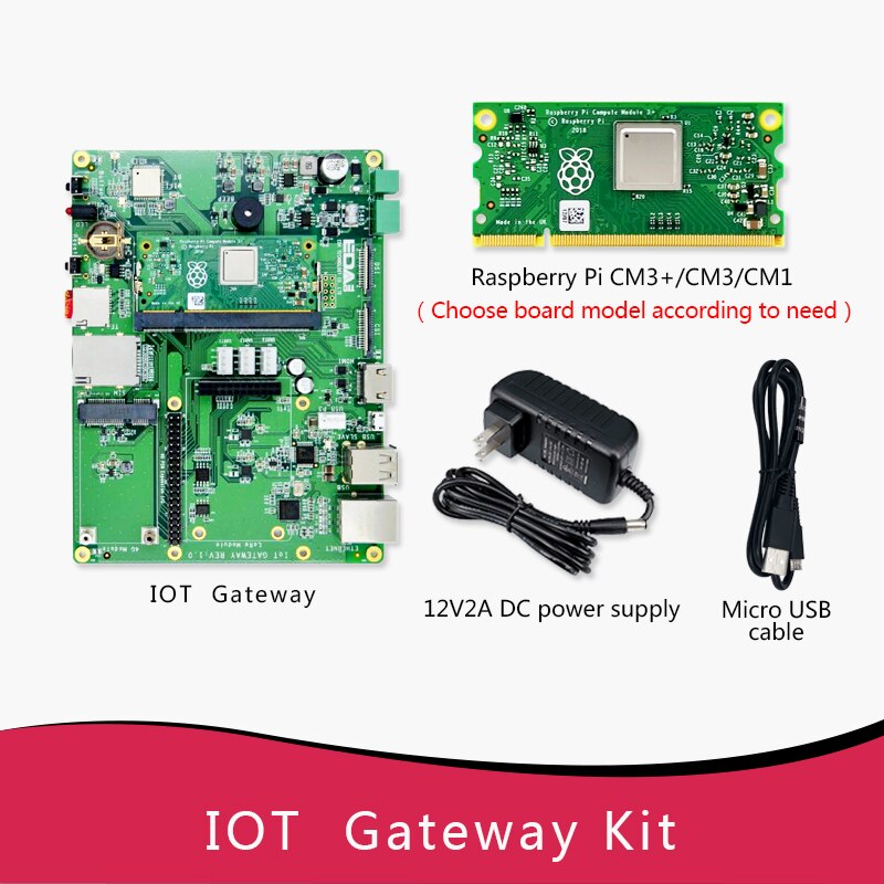 Raspberry Pi Compute Module 3 CM3+ Lite/8GB/16GB/32GB eMMC Flash Memory Broadcom ,CM3 CM1 Original CMIO Board IOT Gateway Kit
