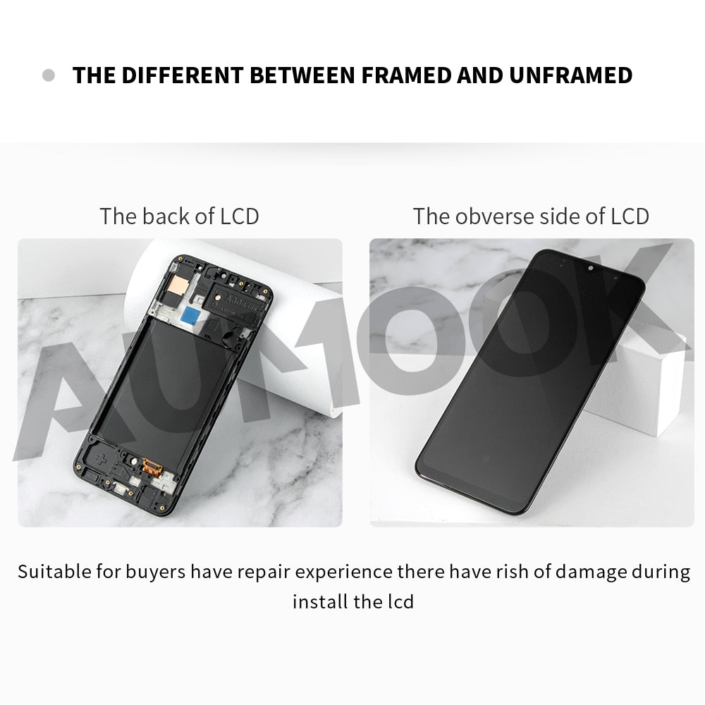 Tested OLED Display for Samsung A30S LCD Touch Screen Digiziter Assembly For Samsung A30S SM-A307F/FN SM-A307G/GN LCD Display