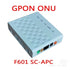 New ZTE F601 1GE port Version 6.0 GPON Terminal ONT Optical Terminal 1GE Port Novo Free shipping