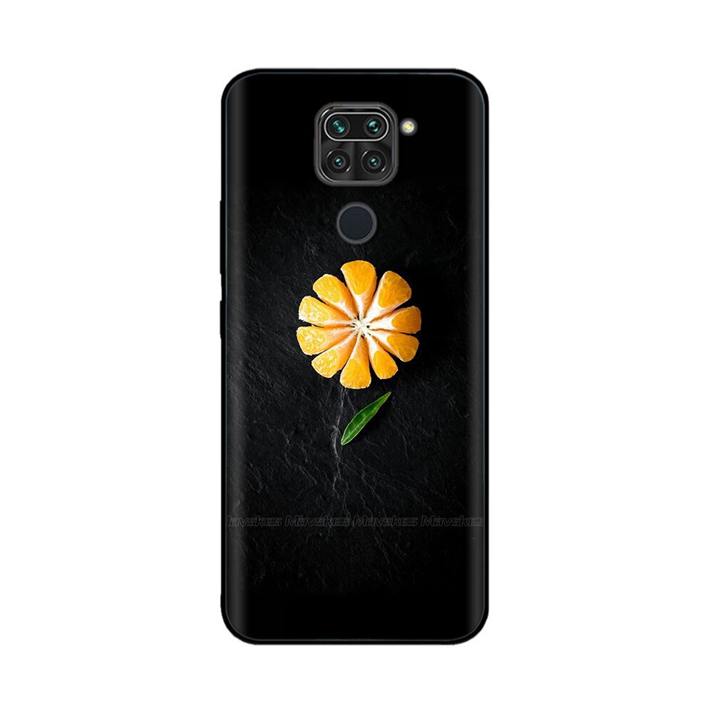 For Xiaomi Redmi Note 9 4G Case Cute Flower Painted Soft Silicone Phone Back Cover for Xiaomi Redmi Note 9 Note9 Cases Coque