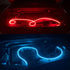 200 Cm LED Car Hood Lights Strip Cuttable Decorative Light Car Daytime Running Lights Auto Decorative Atmosphere Lamps