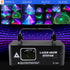 Christmas Lights RGB Laser Scanner Laser Projector DJ Disco Stage Lights 500MW Voice +DMX Control Mode Wedding  Bar Club Applica