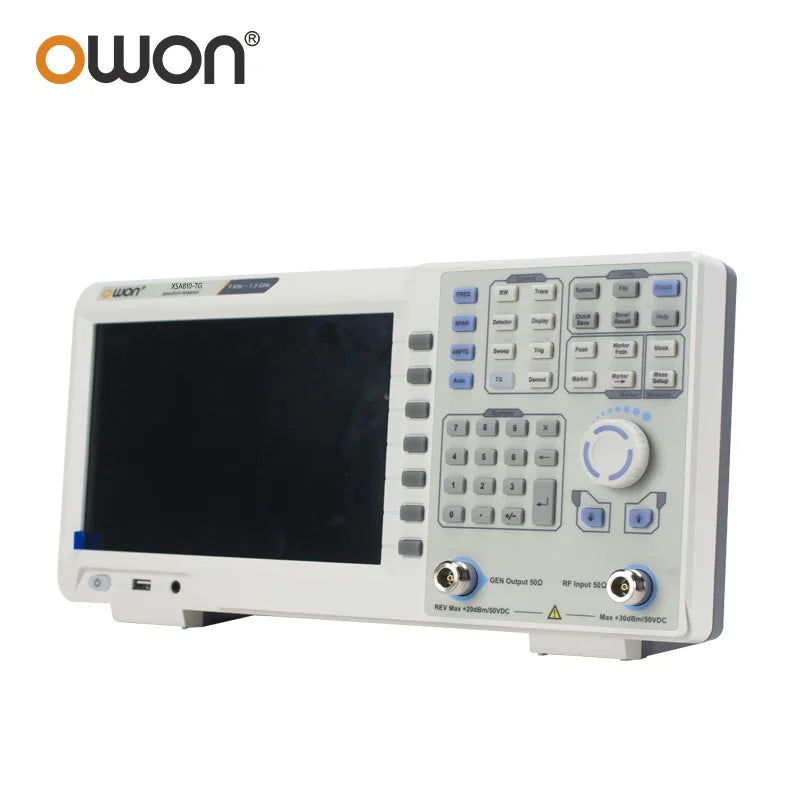 OWON XSA800 Series Spectrum Analyzer Frequency Range from 9 kHz up to 1.5 GHz Ultra-Thin Metal Detector 9 inches LCD