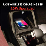 Car Wireless Charger Silicone Non Slip Pad for iPhone 14 13 12 11 Samsung 15W Car Wireless Phone Chargers Fast Charging Station