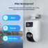 JOOAN Outdoor PTZ IP Camera 5G WiFi Dual Lens External Security Camera Auto Tracking Baby Monitor Street Surveillance Camera