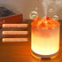 NEW Crystal Salt Stone Aromatherapy Essential Oil Diffuser USB Air Humidifier with Colorful LED Lamp Negative Ion Aroma Diffuser
