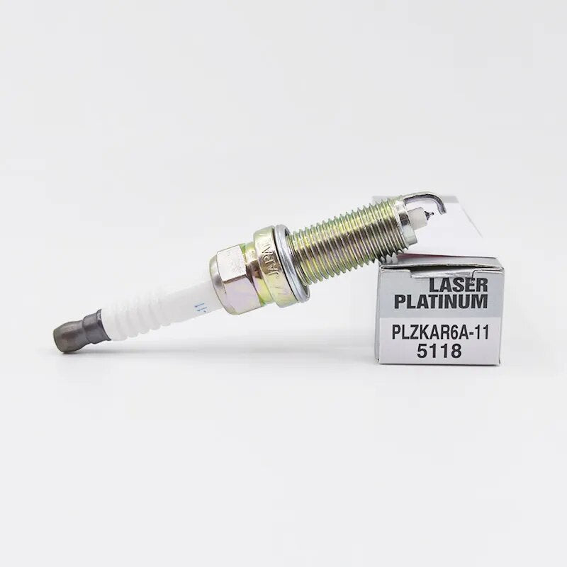 4pcs PLZKAR6A-11 5118 Iridium Spark Plugs For Nissan Qashqai NV200 March X-Trail Micra Tiida PLZKAR6A11 5118 22401-CK81B