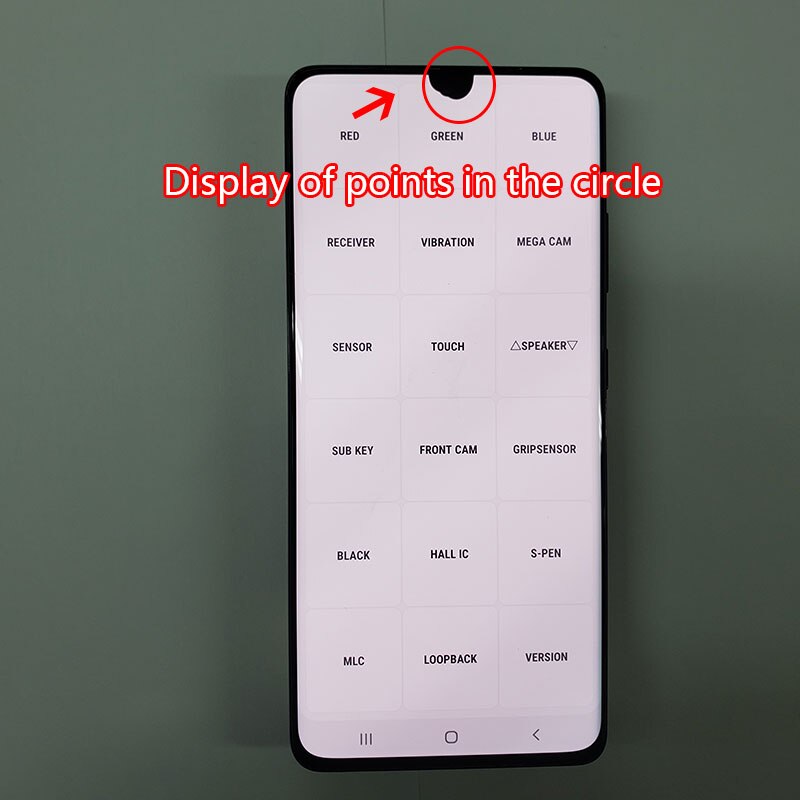 Original Super AMOLED Display Touch Screen For Samsung Galaxy S21 Ultra 5G G998 G998F G998B/DS Lcd Display Defect Screen