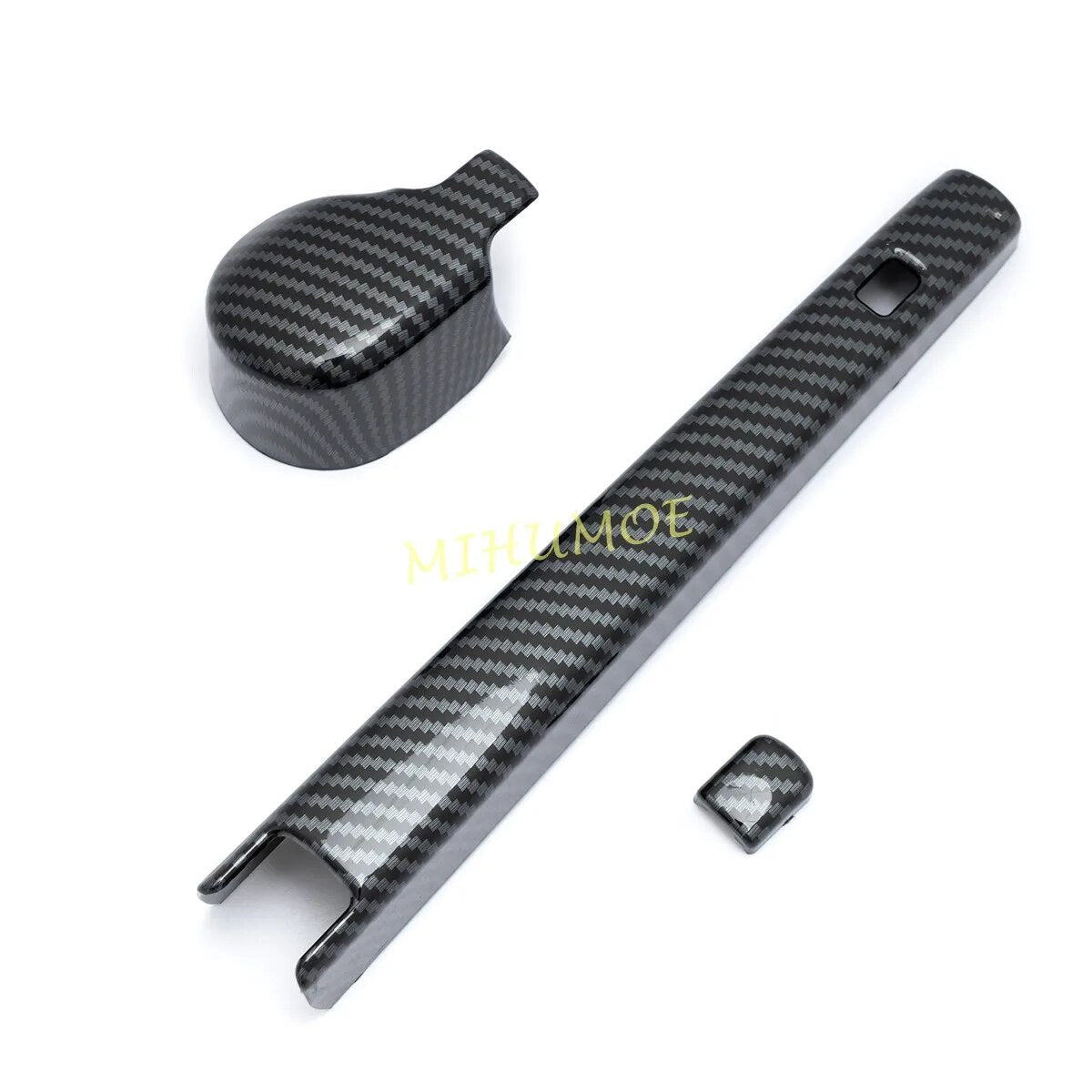 For 2020 2021 2022 Volkswagen Golf MK8 Carbon Fiber Exterior Rear Wiper Cover Trims