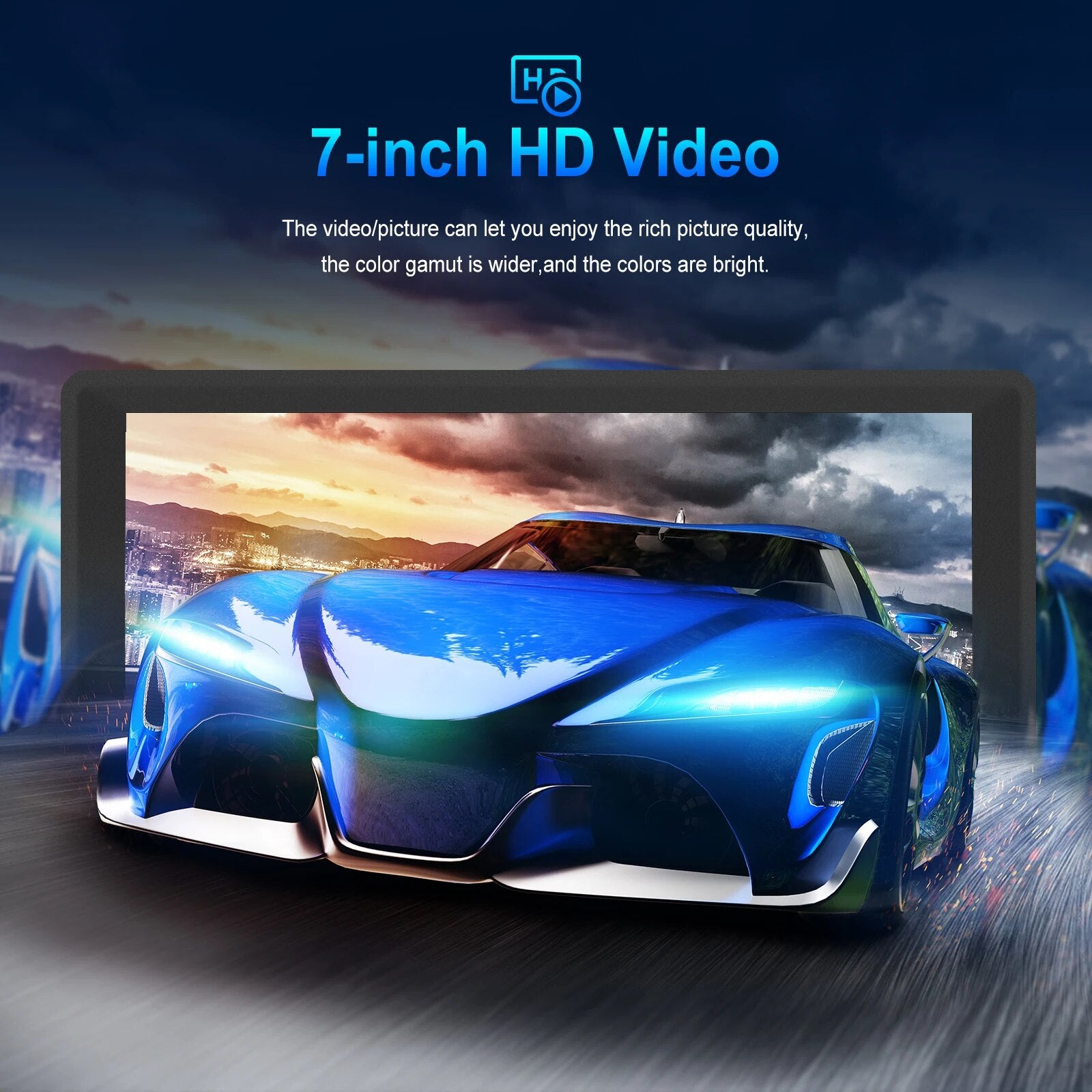 Podofo Universal 7'' Car Radio Carplay AirPlay Auto MP5 Player For Nissan Toyota Lada Honda Kia Support Camera