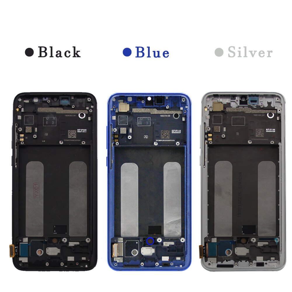 6.39" Original With Frame For Xiaomi Mi 9 Lite LCD Display Touch Screen Digiziter Assembly For Xiaomi CC9 LCD M1904F3BG Display