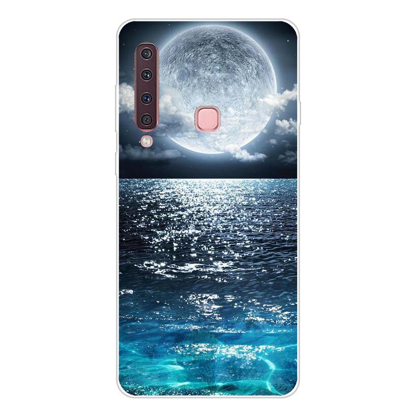 Case For Samsung Galaxy A9 2018 Coque Cute Cartoon SM-A920F Soft Silicone Phone Case For Samsung A9 A 9 2018 A920F Fundas Covers