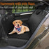 Dog Car Seat Cover 100% Waterproof Pet Dog Carriers Travel Mat Hammock For Small Medium Large Dogs Car Rear Back Seat Safety Pad