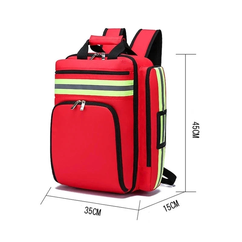 First Aid Kits Emergency Rescue Backpacks Large Capacity Sorted Storage Outdoor Camping Survival Kits Medical Kits