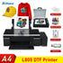 L805 DTF Printing Machine A4 DTF Printer Direct to Film Transfer Printer A4 L805 Impressora DTF For all Textile tshirt Printer