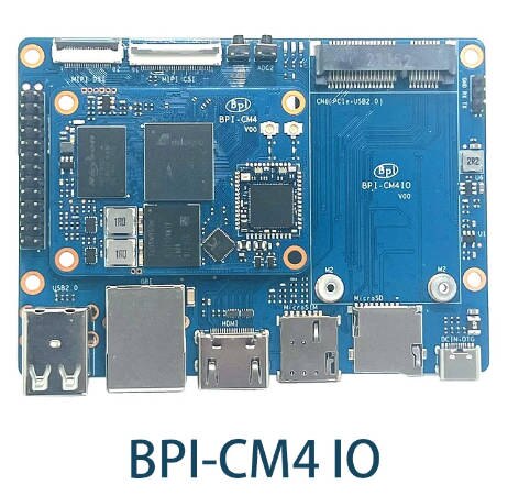 Banana Pi BPI-CM4 Amlogic A311D Quad Core ARM Cortex-A73 4G LPDDR4 16G eMMC Minipcie 26PIN Support HDMI Output Run Android Linux