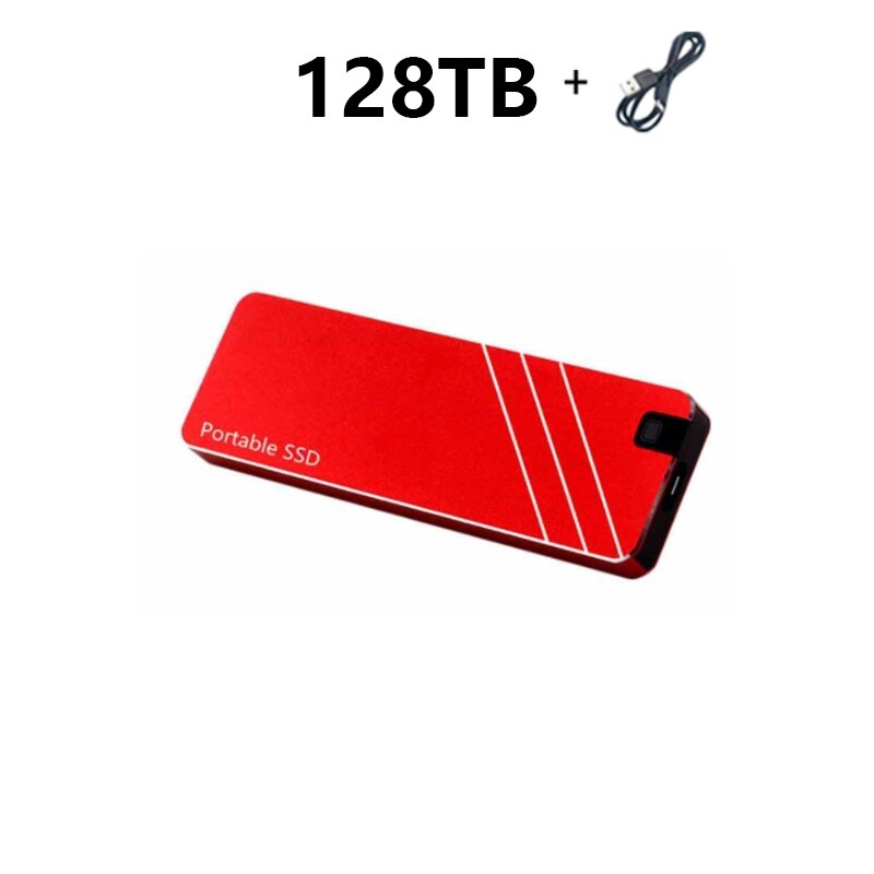 XIAOMI Portable SSD Type-C/USB3.1 External Mobile Solid State Drive Mini High Speed 2TB 4TB 8TB 16TB Hard Drive Laptop Hard Driv
