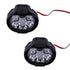 6 LED Motorcycle Headlight High Bright Waterproof Spot Light Brightness Auxiliary Spotlights Scooters Work Light Switch Button