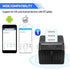 Desktop 1D 2D Barcode Reader QR Image Platform High Speed Scanner w/ Mini 58mm Supermarket Receipt Thermal Printer Usb Bluetooth