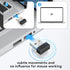 Mouse Jiggler Undetectable Automatic Mover USB Port Shaker Wiggler for Laptop Keeps Computer Awake Simulate Mouse Movement