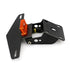 Motorcycle Rear License Plate Tail Frame Holder Bracket with LED Light for KTM DUKE 125 250 390 200 Adjustable Moto Accessories