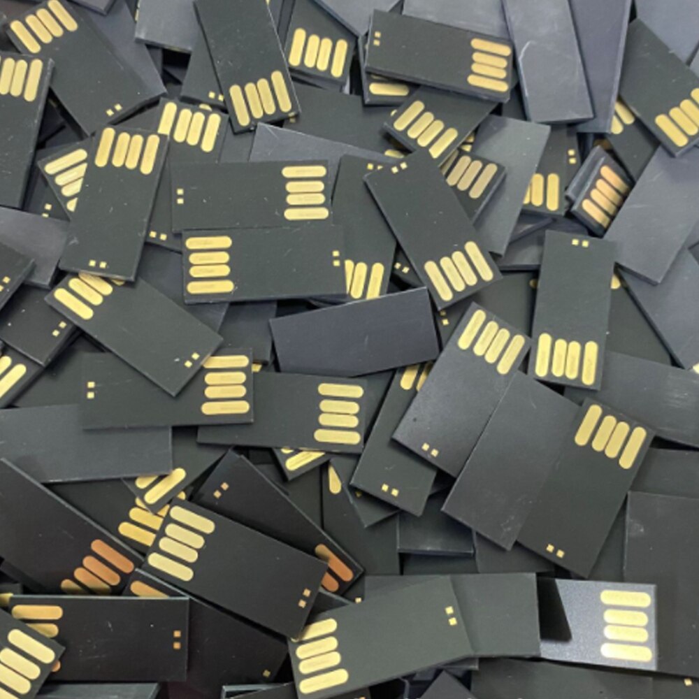 10-100 pieces Pendrive Wholesale 2.0 USB Long Board U Disk Semi-Finished Chip 1GB 2GB 4GB 8GB 16GB 32GB 64GB 128GB Memory Flash