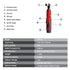 VVOSAI 45NM Cordless Electric Wrench 12V 3/8 Ratchet Wrench Set Angle Drill Screwdriver to Removal Screw Nut Car Repair Tool