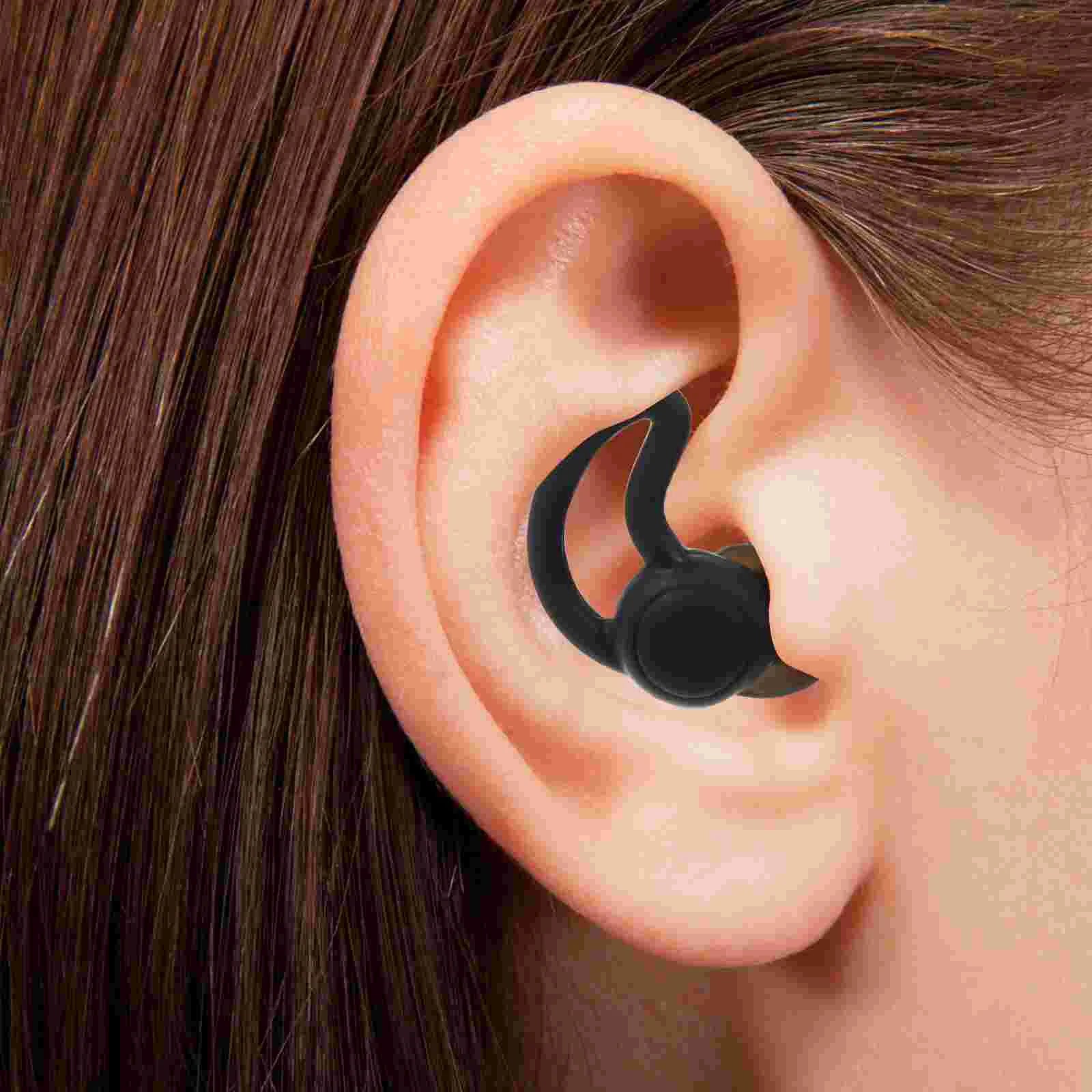 Ear Earplugs Plugssound Silicone Blocking Sleepingplug Women Noise Swimming Waterproof Cancelling Motorcycle Reusable Reduction