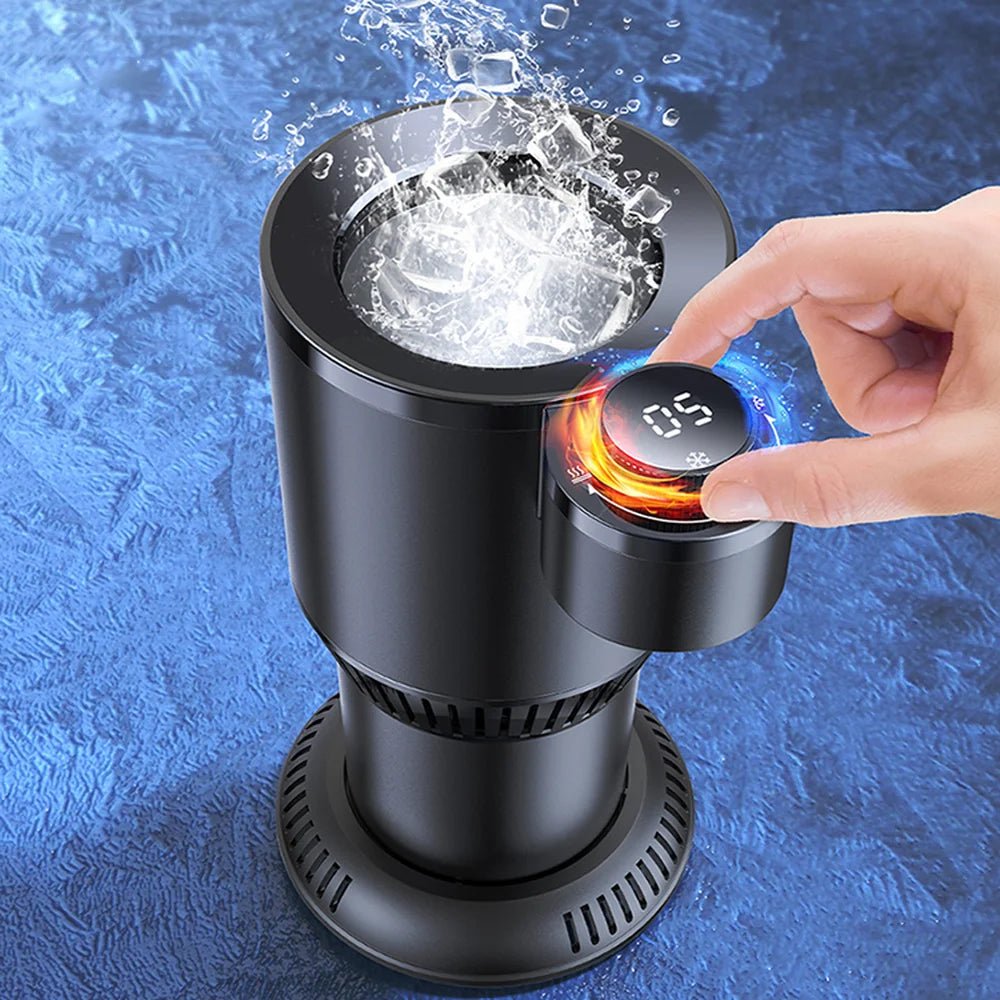 Smart 2 In 1 Car Heating Cooling Cup for Coffee Miik Drinks Electric Beverage Warmer Cooler Holder Travel Mini Car Refrigerator