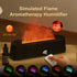 Aromatherapy Humidifier Essential Oil Diffuser with Remote Control 7-color 3D Simulation Flame Aroma Diffuser Air Humidifier