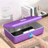 Fingerprint Storage Box Privacy Box Key ID Card Jewelry Box with Password Lock Storage Box Safe Safe