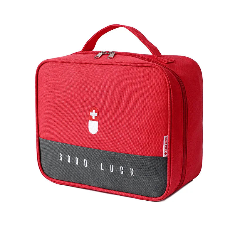 Large-Capacity Thickened Medicine Box Layered Family First Aid Kit Medicine Boxes Medicine Cabinet Portable Fabric Storage Bag