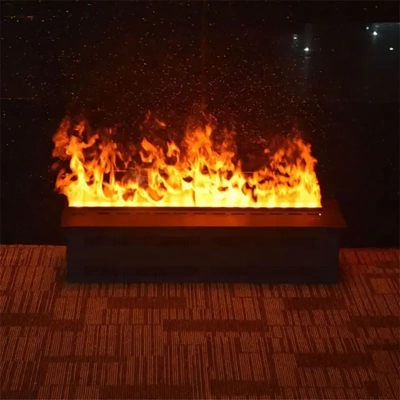 3D fog led Atomization Flame Electric Water Mist with Remote Control Electric Fireplaces Simulation Flame Water Vapor Fireplace