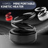 Portable Kinetic Mini Heater Car Air Freshener Solar Powered Double Ring Rotating Air Cleaner Perfume Fragrance Diffuser