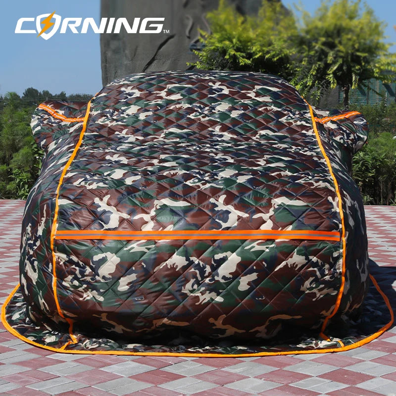 Hail Cover for Car Defender Vehicles Thick Waterproof Outdoor Accessories Snow Universal Camouflage Winter Exterior Automobiles