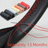 Universal Car Steering Wheel Stitch On Wrap Cover DIY Sewing Breathable and Anti Slip