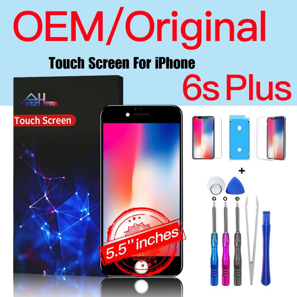 PINZHNEG Original High Quality INCELL LCD OEM For iPhone 6 Display 6S 7 8 PLUS SE 2020 Replacement Screen 10 Years Warranty