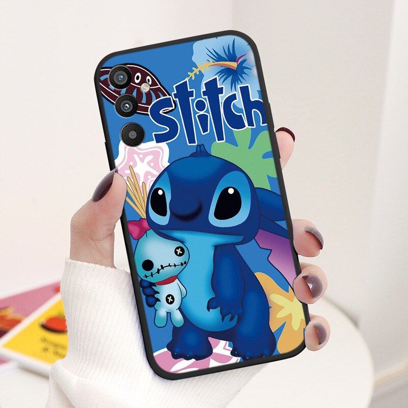 For Samsung Galaxy A34 5G Case 6.5" Soft TPU Back Cover Cute Stitch Lilo Disney Coque For Samsung A 34 A34 SM-A346E Funda Bumper