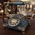 Retro Fixed Telephones Old Vintage Wired Home Landline Phone Push-button Dial And Rotary Dial Classic Nostalgic Best Gift