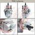 PWK Universal Carburetor, 21 24 26 28 30 32 34mm PWK Motorcycle Carburetor Power Injection, for Racing Mikuni Koso ATV Yamaha