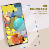 3PCS Tempered Glass For Samsung Galaxy A52S A73 A53 A23 A14 5G A13 A71 Screen Protector For Samsung A12 A32 A51 A10 A50 A21S A30