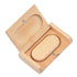 JASTER Free Custo Logo Wooden Box USB Flash Drive 128GB Personal Logo Wedding Gift Memory Stick 64GB Wood Pendrive 32GB U disk