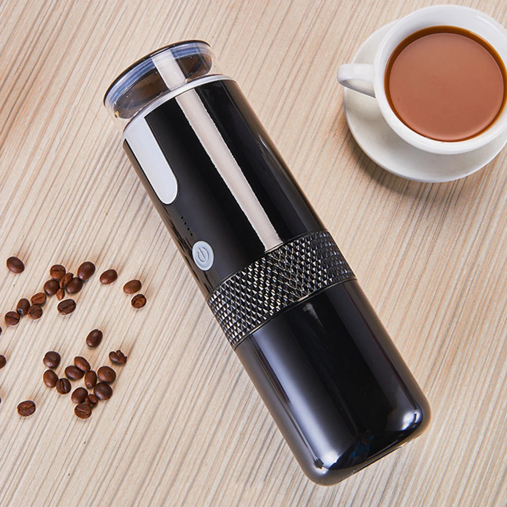 Portable Wireless Electric Coffee Machine Rechargeable Extraction Espresso Coffee Maker Home Compatible Small Capsule Coffee Pot