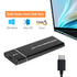 USB3.1 M.2 SATA SSD Enclosure Mobile Case Supports NVME Protocol To Type-C Solid Metal External Hard Disk Case Laptop Phone SSD