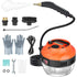 Upgrade 2500W Handheld Steam Cleaner Portable High Pressure Steam Cleaning Machine With 3 Brushes For Home Use Steamer