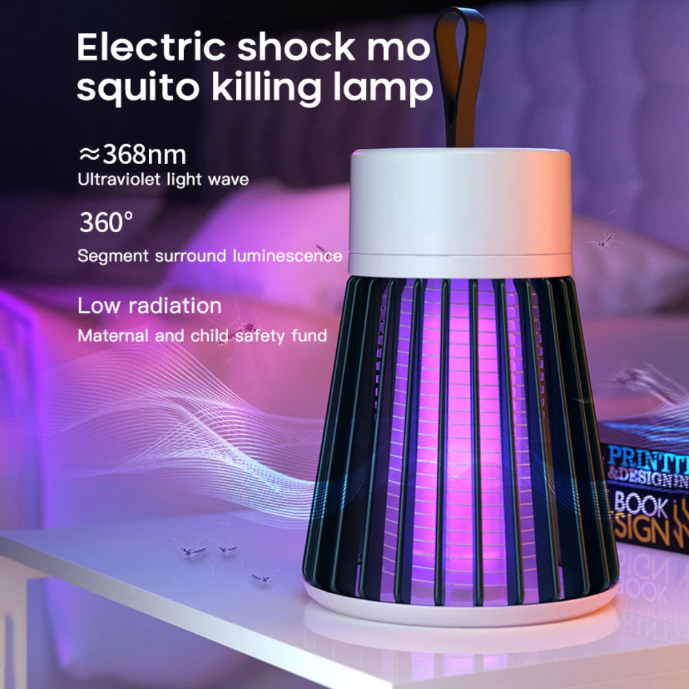 Mosquito Killer Lamp Purple Light Electric Shock Insect Killer Insect Light Repellent Anti Mosquito Trap Fly Trap Zapper Usb