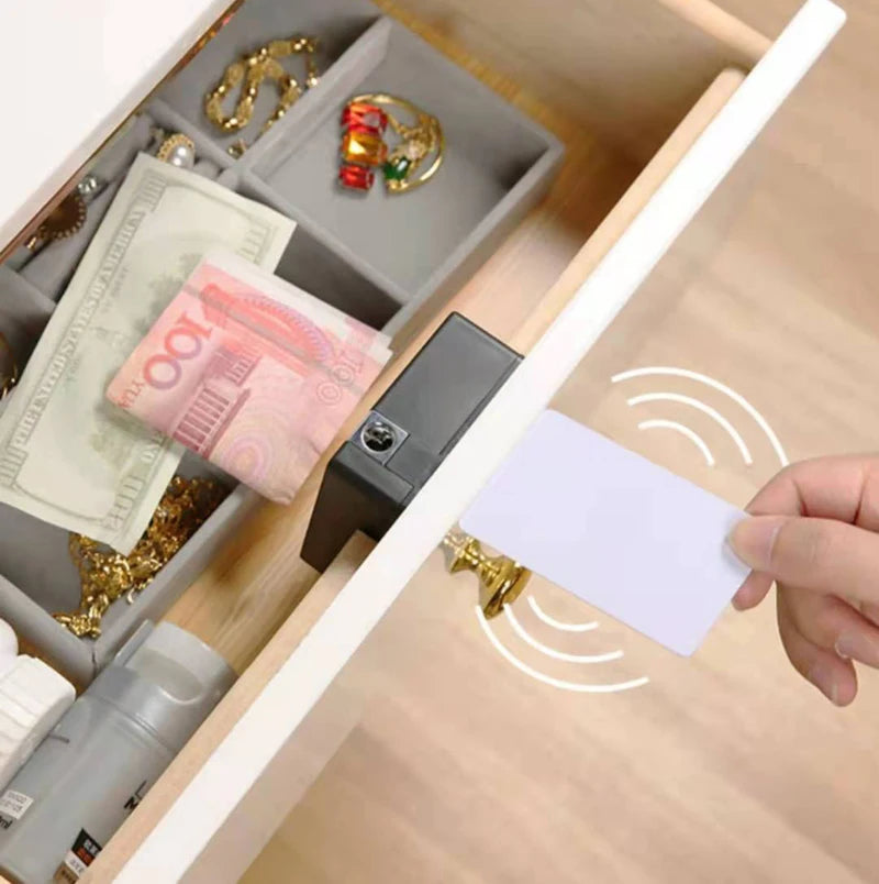 Smart Cabinet Lock Invisible TTLock App Card Hidden Keyless Drawer Electronic Locker Lock