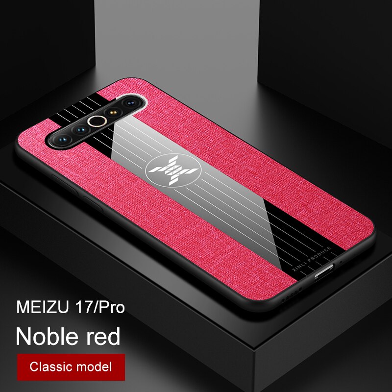 Meizu 17 Pro Case Cover Soft Silicone Frame and Magnetic Ring Holder Back Cover For Meizu 17 MZ 17 Pro Phone Cases