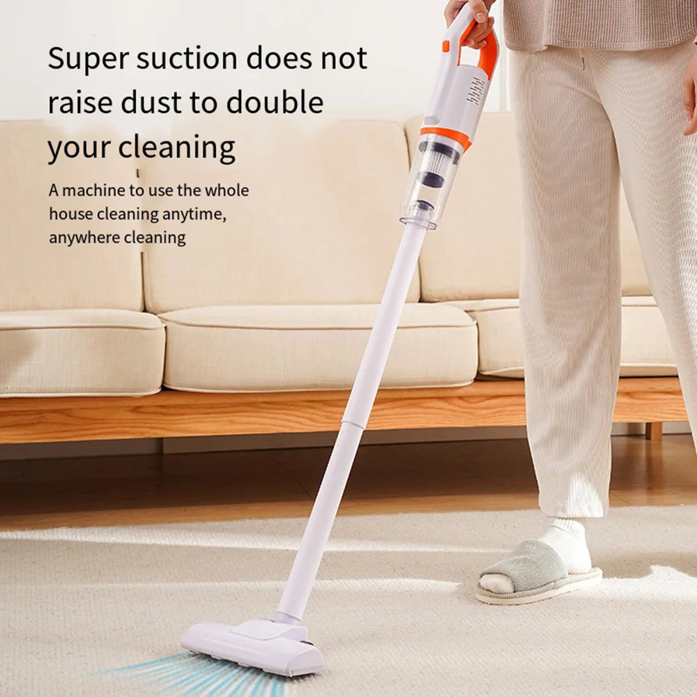 Vertical Wireless Vacuum Cleaner Handheld Portable 8500Pa Powerful Office Car Home Electric Sweeper Dust Cleaning Machine 무선청소기