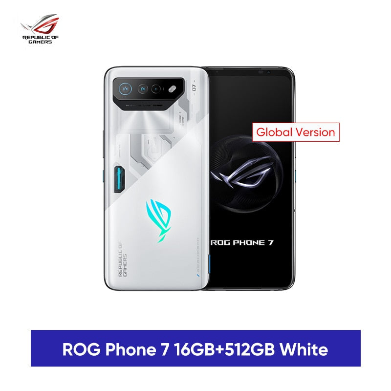 ASUS ROG Phone 7 Gaming Phone 2023 New Snapdragon 8 Gen 2 6.78'' 165Hz AMOLED 6000mAh 65W Fast Charge 5G Smartphone Rog 7 pro